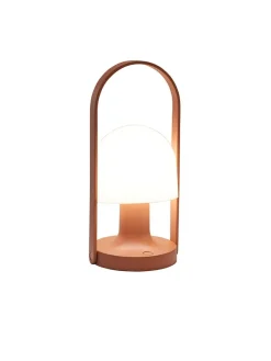 Follow Me terracotta bordlampe fra<Marset Outlet