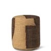 Forene Cylinder Pouf fra<Ferm Living Hot