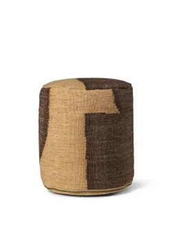 Forene Cylinder Pouf fra<Ferm Living Hot