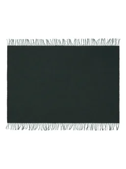 Franja Plaid, green/black fra<Silkeborg Uldspinderi Discount