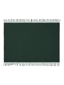 Franja Plaid, green/blue fra<Silkeborg Uldspinderi Online