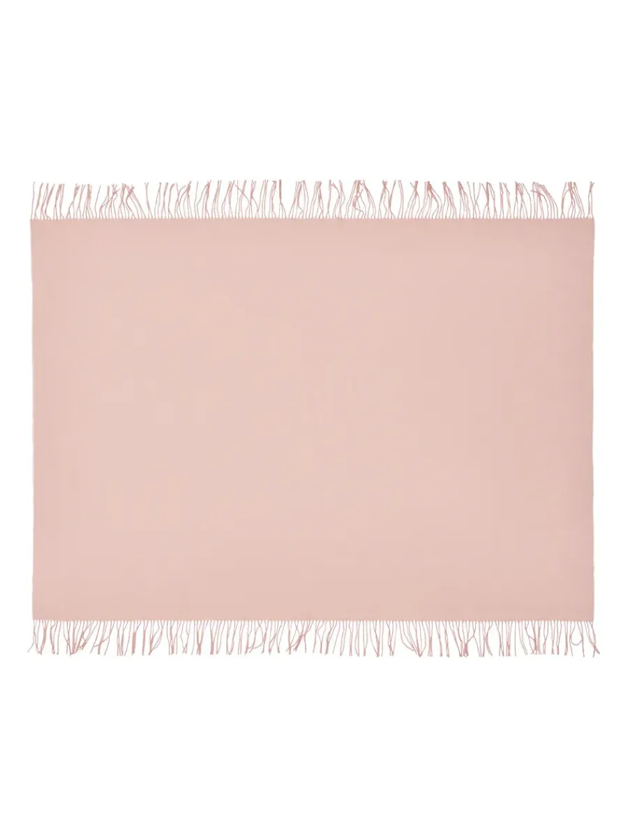 Franja Plaid, pink/brown fra<Silkeborg Uldspinderi Sale