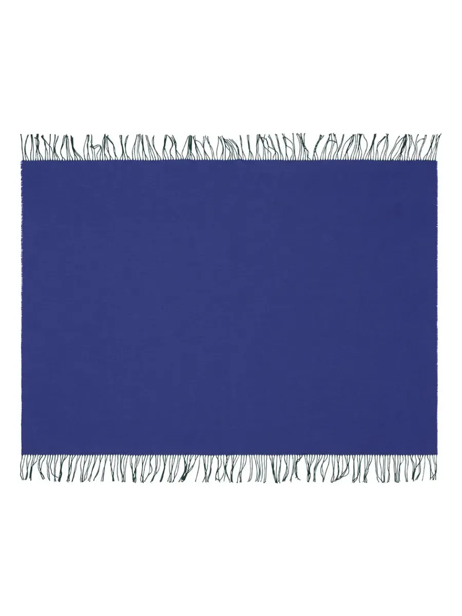 Franja Plaid, pink/white fra<Silkeborg Uldspinderi Sale