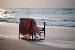 Franja Plaid, pink/white fra<Silkeborg Uldspinderi Sale