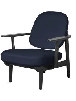 Fred Lænestol, sortfarvet ask fra<Fritz Hansen New