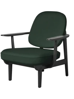 Fred Lænestol, sortfarvet ask fra<Fritz Hansen New