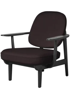 Fred Lænestol, sortfarvet ask fra<Fritz Hansen New