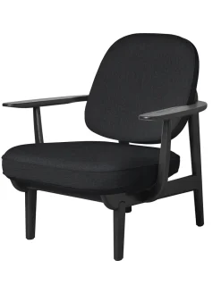 Fred Lænestol, sortfarvet ask fra<Fritz Hansen New