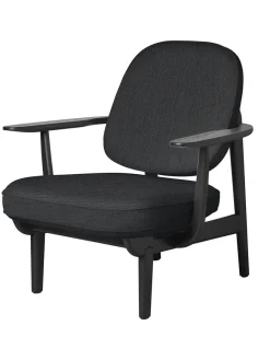 Fred Lænestol, sortfarvet ask fra<Fritz Hansen New