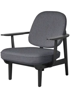 Fred Lænestol, sortfarvet ask fra<Fritz Hansen New