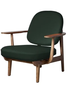 Fred Lænestol, valnødfarvet eg fra<Fritz Hansen