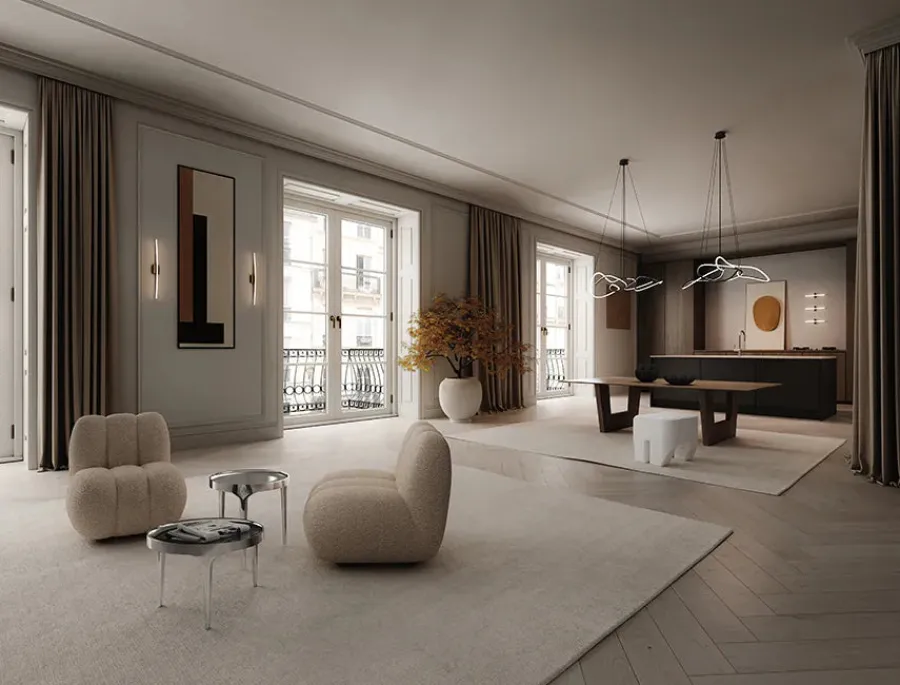 Ghost Chandelier, Mini, Burned Black fra<101 Copenhagen Online