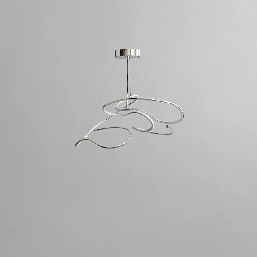 Ghost Chandelier, Mini, Chrome fra<101 Copenhagen New