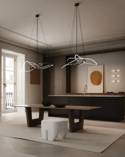 Ghost Chandelier, Mini, Chrome fra<101 Copenhagen New