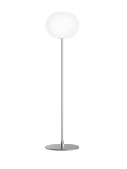 Glo-Ball F, Silver Gulvlampe fra<Flos