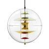 Globe, Brass Finish pendel Ø40 af Verner Panton<Verpan Clearance