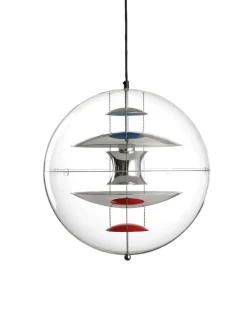 Globe, Coloured Glass pendel Ø40 af Verner Panton<Verpan Online