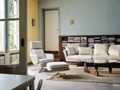 Grand Relax Lænestol inkl. Fodskammel, grey/beige fra<Vitra Online