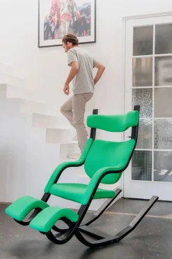 Gravity Balans Lænestol fra (Sort ask)<Variér Hot