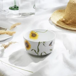 Hammershøi Summer skål Ø12 cm, forglemmigej fra<Kähler Hot