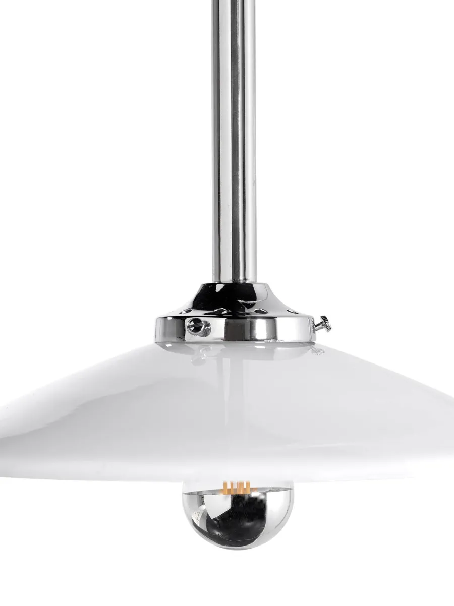 Hanging Lamp No. 2, Chromed Steel fra<Valerie Objects