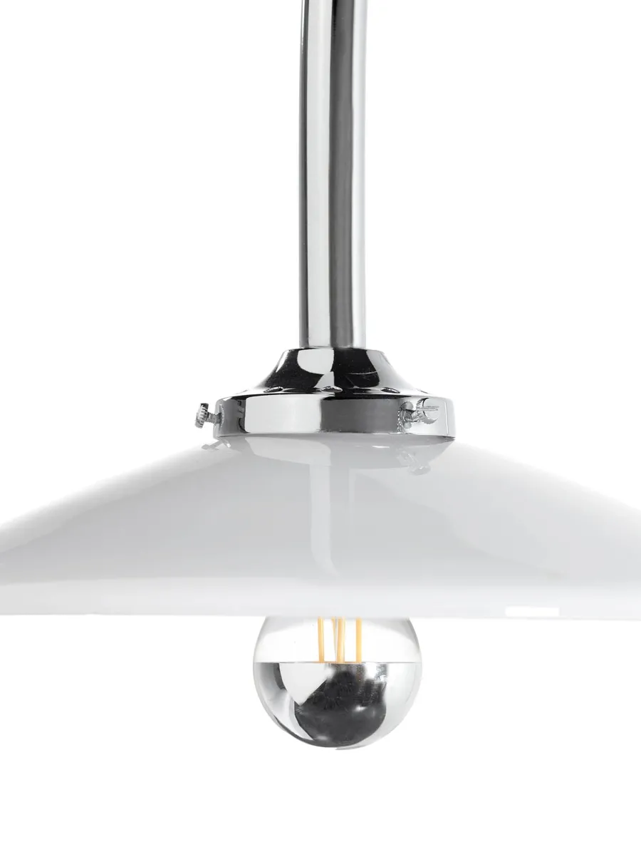 Hanging Lamp No. 2, Chromed Steel fra<Valerie Objects