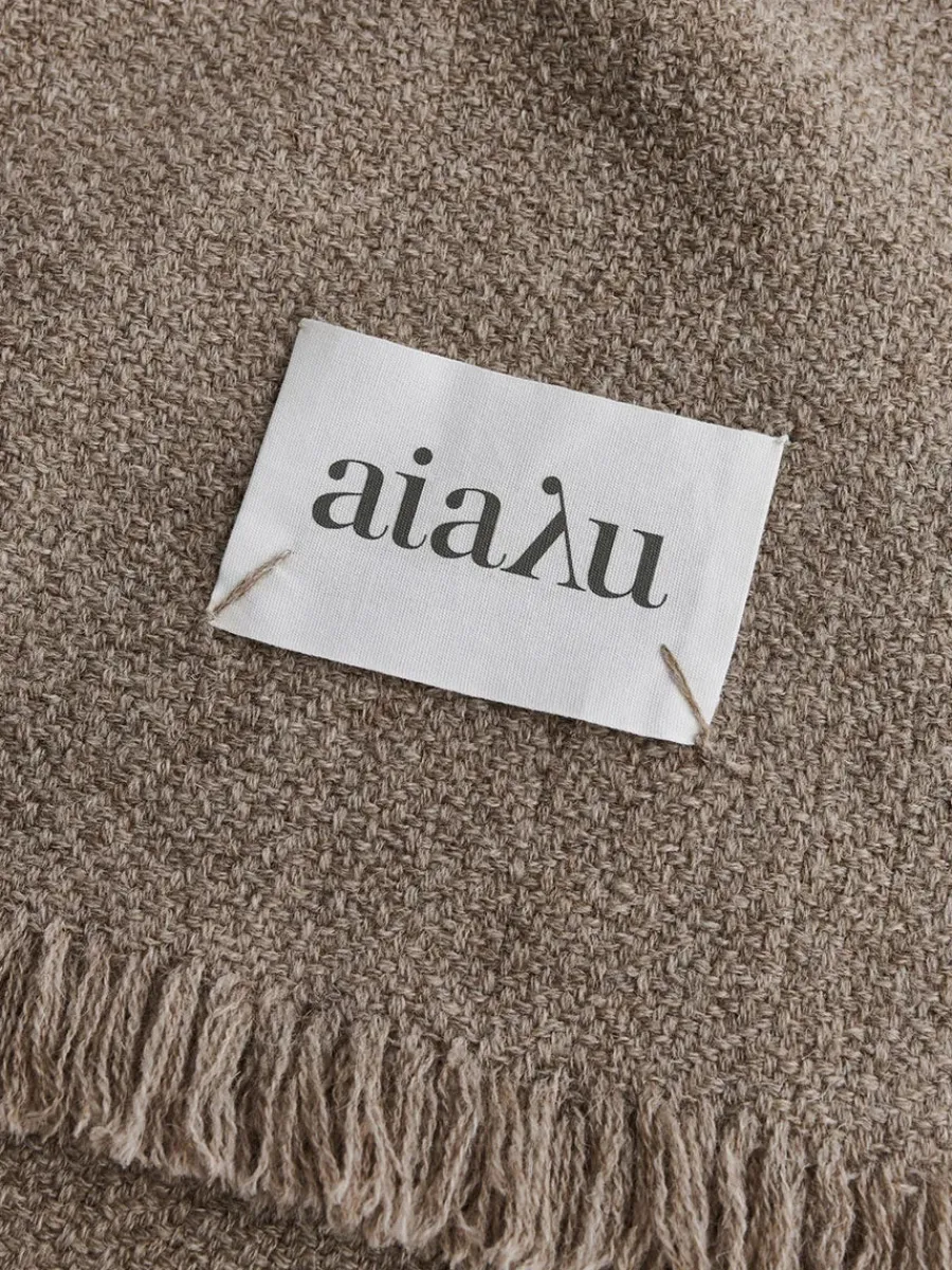 Haya Wool Throw, pure soil fra<Aiayu
