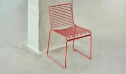 Hee Dining Chair, hot galvanised fra<HAY Clearance