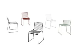 Hee Dining Chair, hot galvanised fra<HAY Clearance