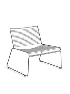 Hee Lounge Chair, hot galvanised fra<HAY New