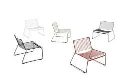 Hee Lounge Chair, hot galvanised fra<HAY New