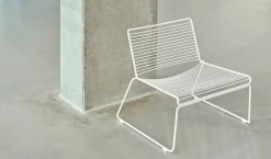 Hee Lounge Chair, hot galvanised fra<HAY New
