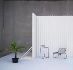 Hee Lounge Chair, hot galvanised fra<HAY New