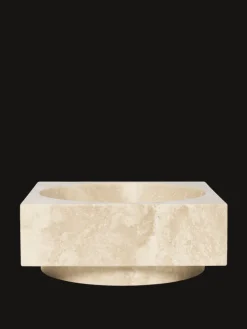 Hew high centrepiece, travertin fra<Ferm Living Clearance