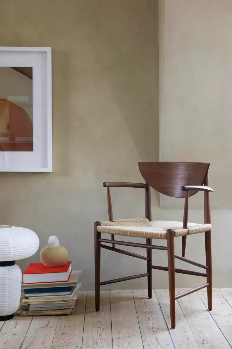 HM4 Drawn spisebordsstol af Hvidt & Mølgaard<&Tradition Outlet