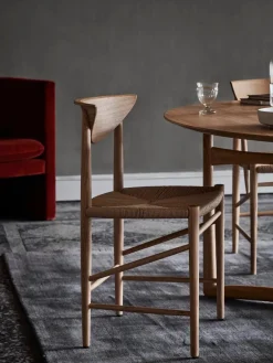 HM3 Drawn spisebordsstol af Hvidt & Mølgaard<&Tradition Best