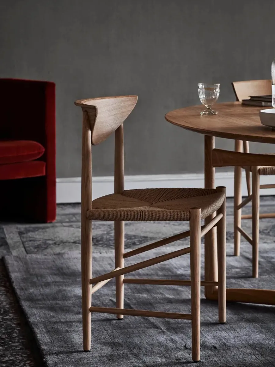 HM3 Drawn spisebordsstol af Hvidt & Mølgaard<&Tradition Best