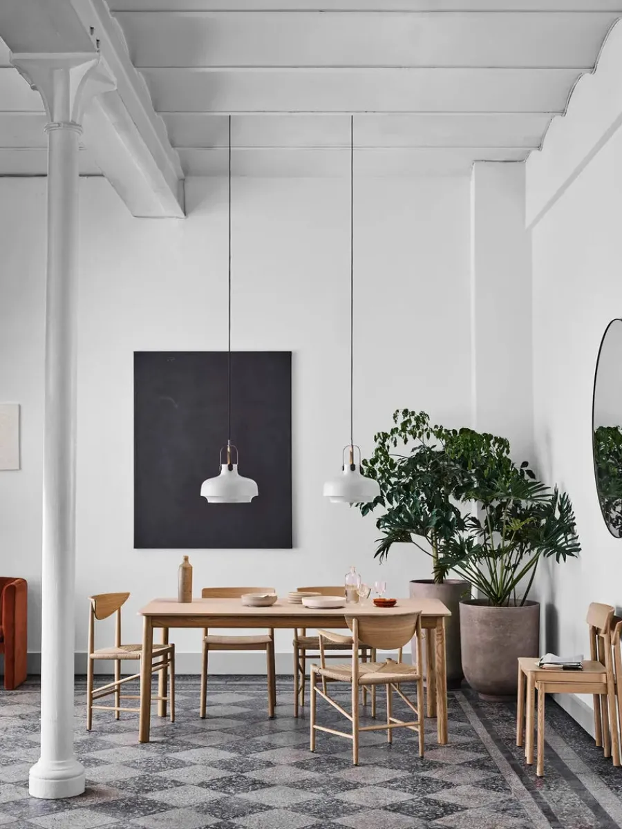 HM3 Drawn spisebordsstol af Hvidt & Mølgaard<&Tradition Best