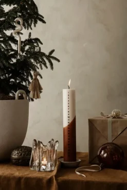 Holo Tealight Candleholder, Clear fra<Ferm Living Discount