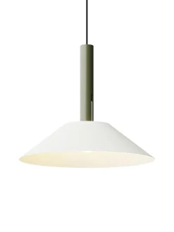 Hook pendant small, green fra<Nine New