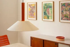 Hook pendant small, green fra<Nine New