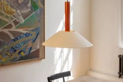 Hook pendant small, white fra<Nine Online