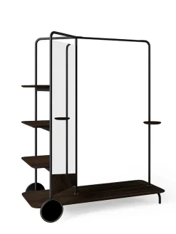 Host Wardrobe, black oak fra<Stellar Works Online