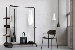 Host Wardrobe, walnut fra<Stellar Works Outlet