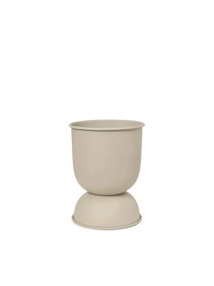 Hourglass Pot, sort fra<Ferm Living
