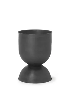 Hourglass Pot, sort fra<Ferm Living