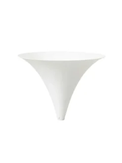 Hvid Baldakin til PH Louvre, Centrum og Koglen fra<Louis Poulsen Outlet