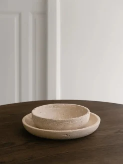 Hyben Fad, travertin fra<Wabi Sabi Nordic New