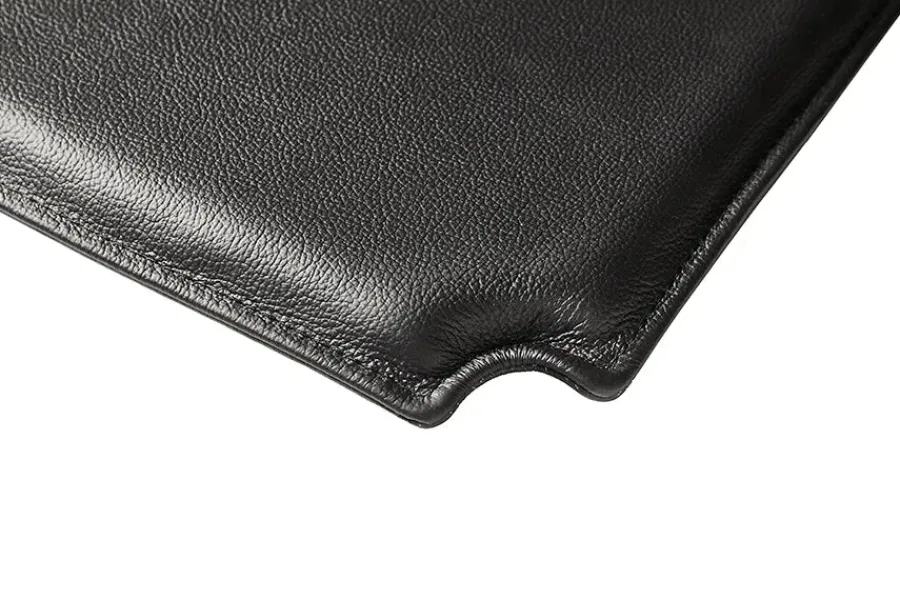 Hynde til Y-stol CH24, sort læder<Jacobsen Plus Best