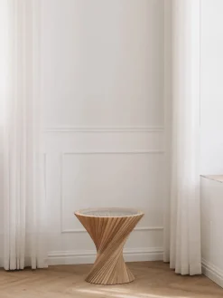 HYPERBEL sidebord, natur eg fra<VIA Copenhagen New